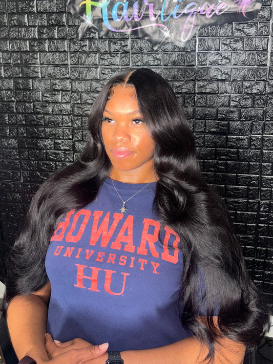 1B HD Lace Closure Body Wave Wig
