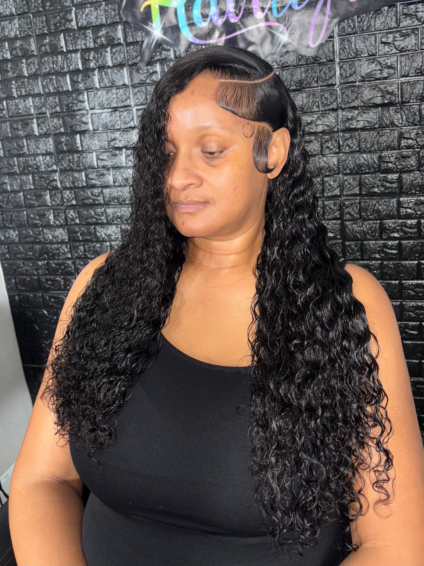 1B HD Lace Frontal Deep Wave Wig