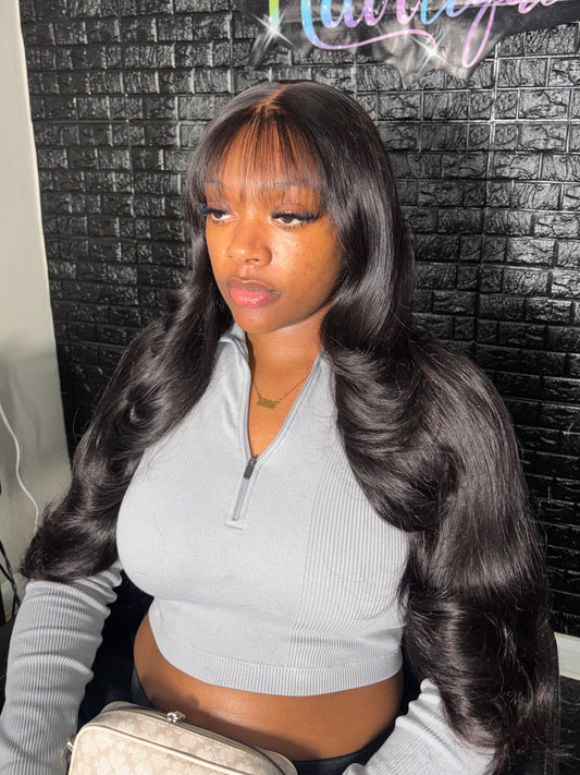 1B HD Lace Frontal Loose Wave Wig