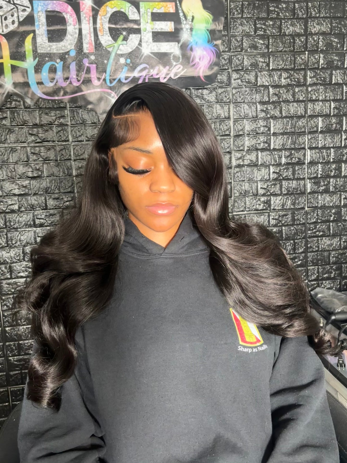1B HD Lace Closure Body wave Wig