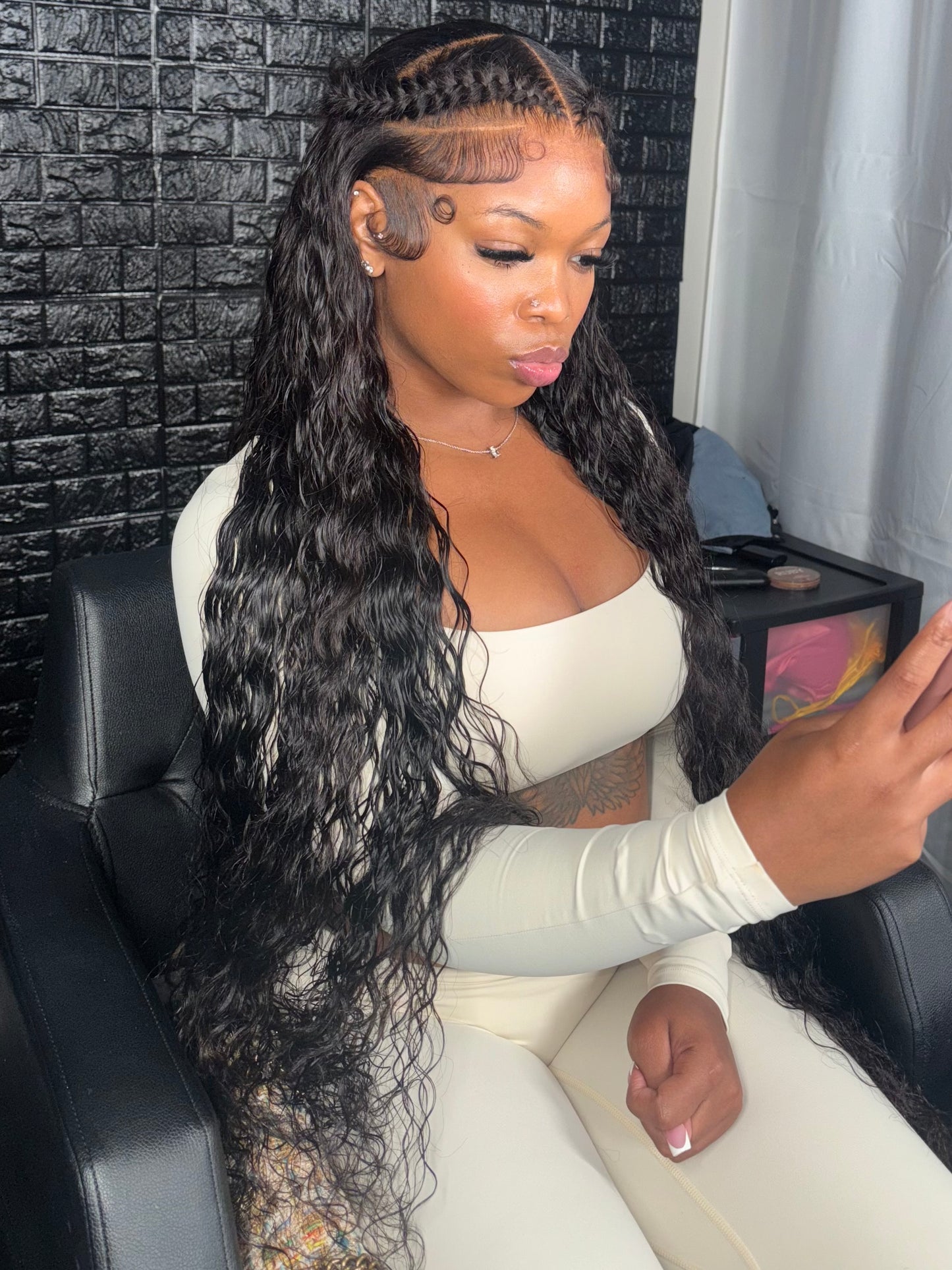 1B HD Lace Frontal Loose Deep Wave Wig