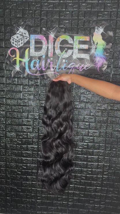 1B HD Lace Closure Body wave Wig