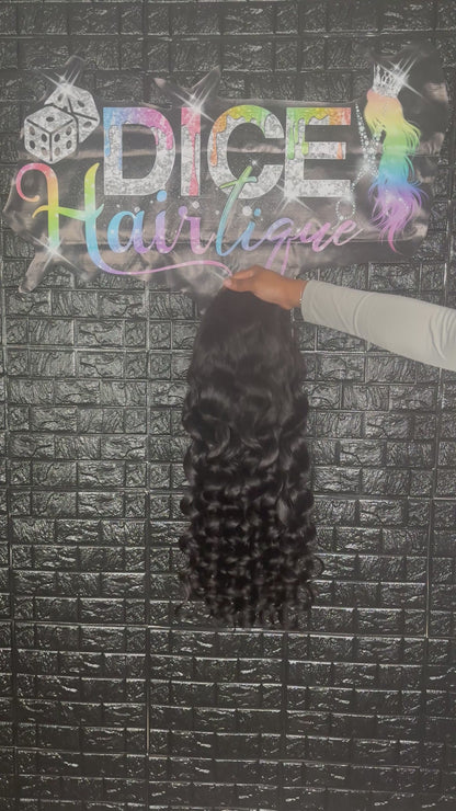 1B HD Lace Frontal Loose Wave Wig