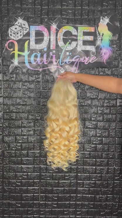 613 HD Lace Closure Loose Wave Wig